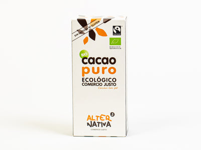 Cacao Puro ecológico de Comercio Justo